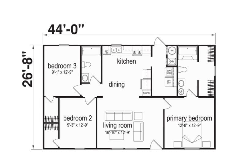 The Churchill floor plan